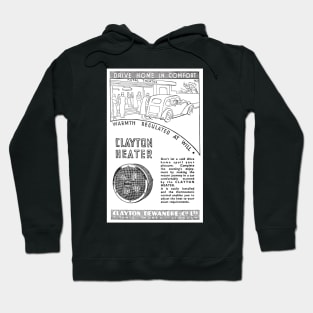 Clayton Dewandre Co. - Clayton Car Heater - 1939 Vintage Advert Hoodie